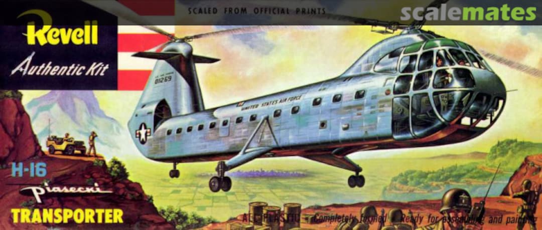 Boxart Piasecki H-16 H223-98 Revell Boxart Piasecki H-16 H223-98 Revell