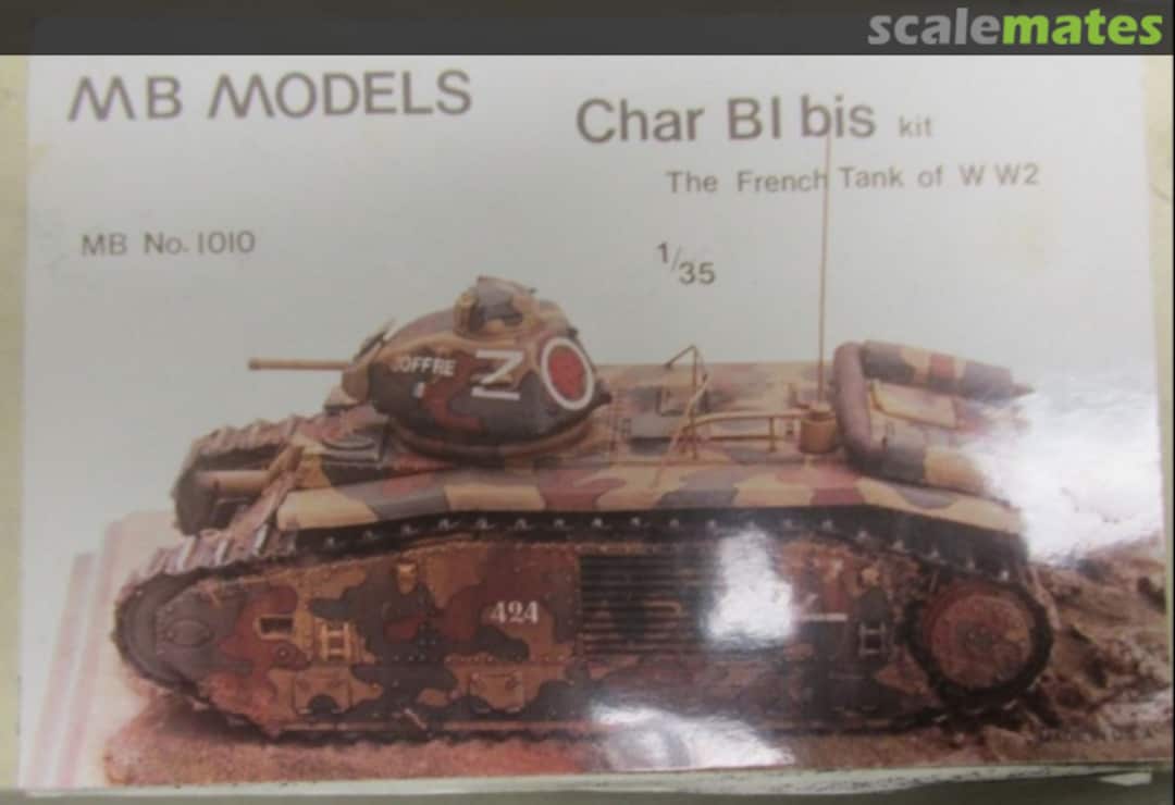 Boxart Char B1 bis 1010 MB Models