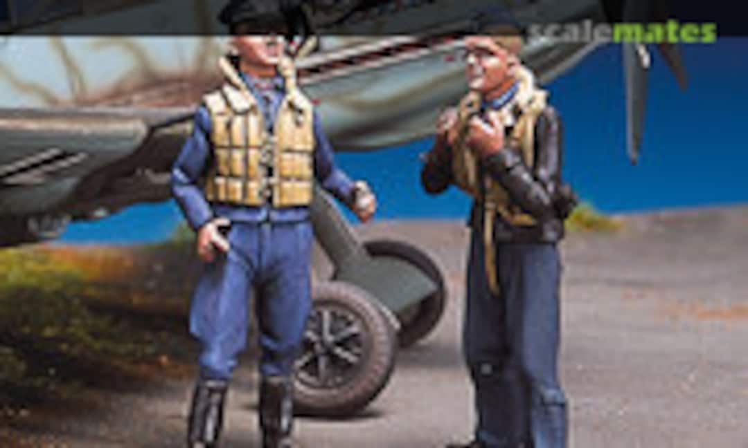 1:48 German pilots at rest III (Andrea Miniatures SW-09) SW-09
