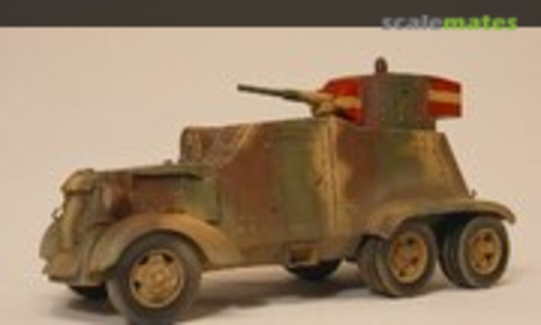 1:35 Blindado Chevrolet M1937 con torreta de T-26 (Jordi Rubio JDR-8901) JDR-8901