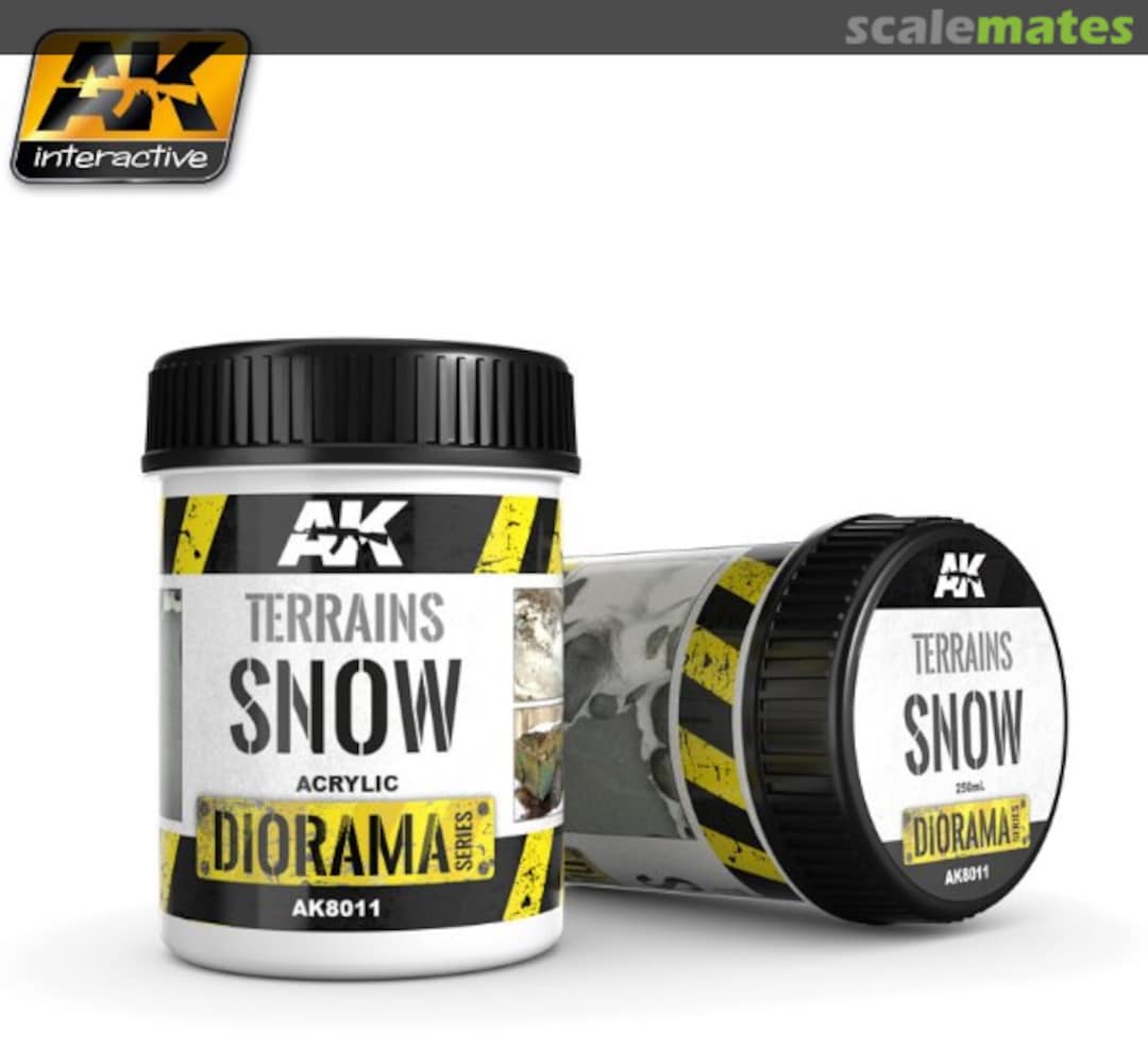 Boxart TERRAINS SNOW 250ML AK 8011 AK Interactive Boxart TERRAINS SNOW 250ML AK 8011 AK Interactive