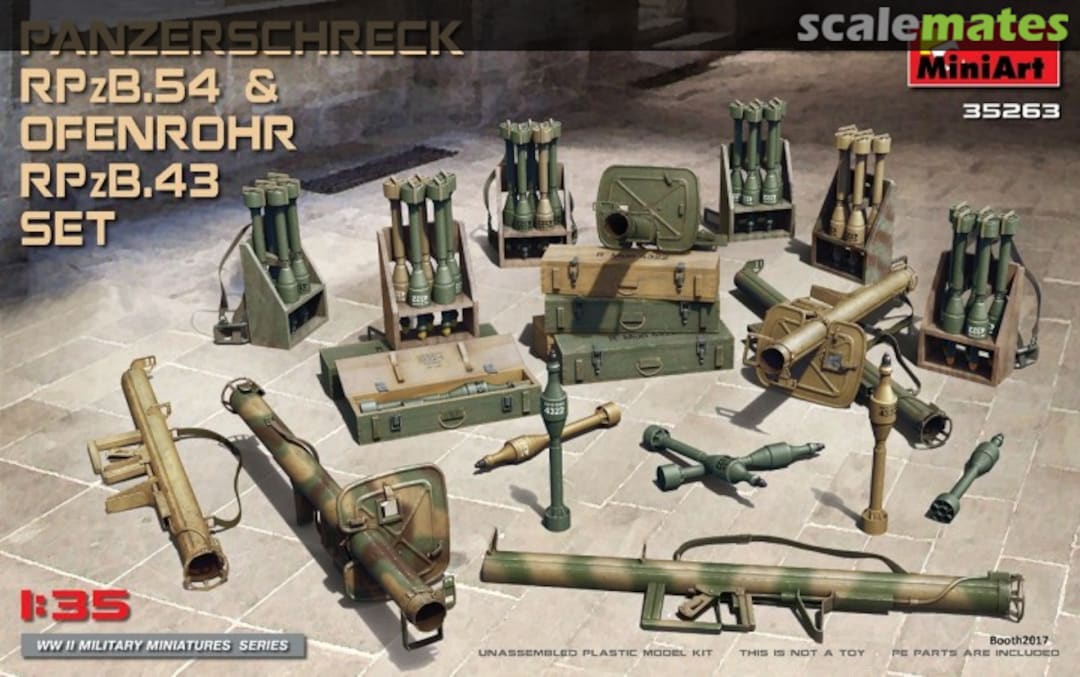 Boxart Panzerschreck RPzB. 54 & Ofenrohr RPzB. 43 Set 35263 MiniArt Boxart Panzerschreck RPzB. 54 & Ofenrohr RPzB. 43 Set 35263 MiniArt