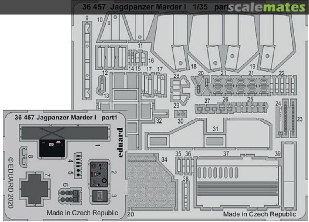 Boxart Jagdpanzer Marder I 36457 Eduard