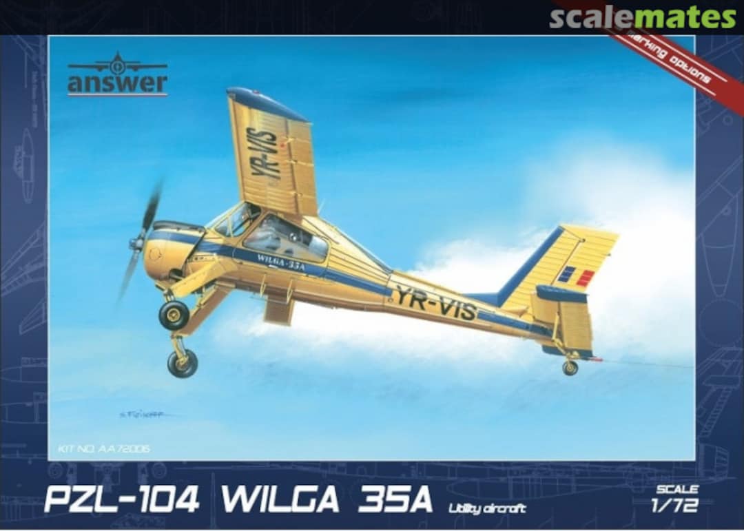 Boxart PZL-104 Wilga 35A AA72006 Answer Boxart PZL-104 Wilga 35A AA72006 Answer