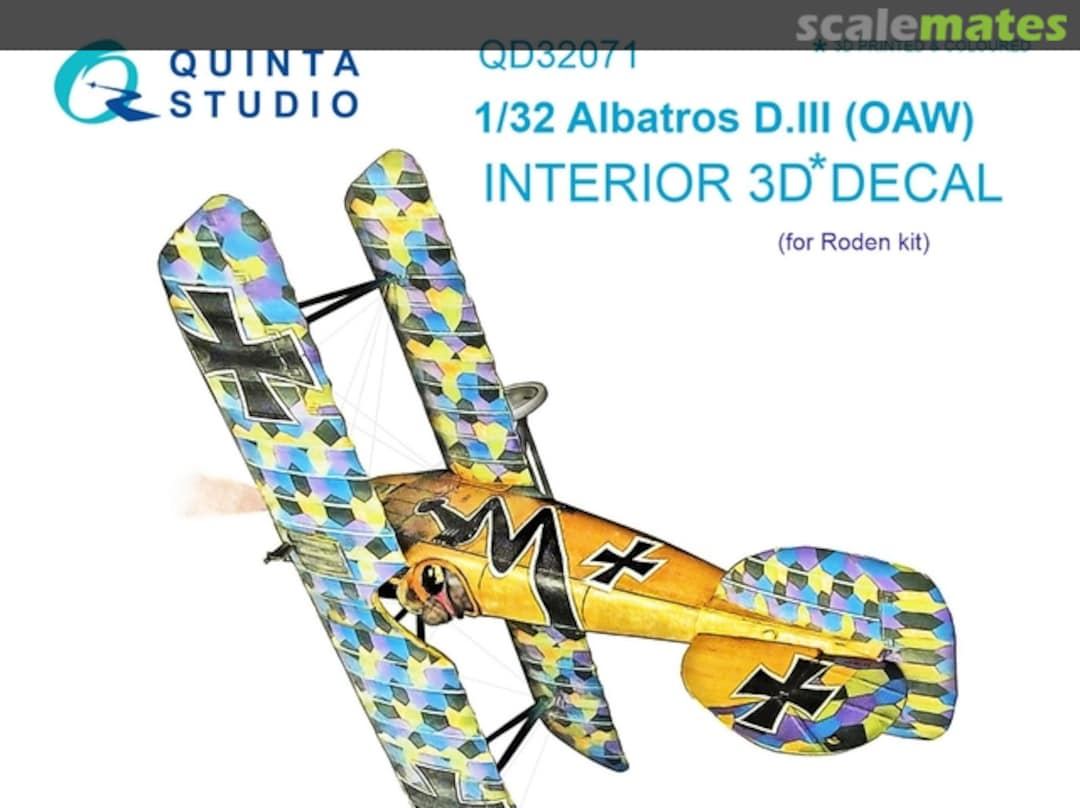 Boxart Albatros D.III (OAW) QD32071 Quinta Studio Boxart Albatros D.III (OAW) QD32071 Quinta Studio