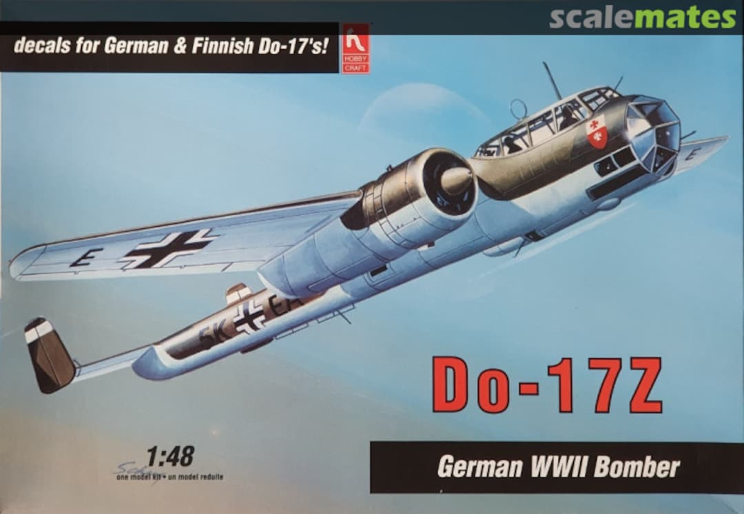 Boxart Do-17Z HC1602 Hobbycraft Boxart Do-17Z HC1602 Hobbycraft