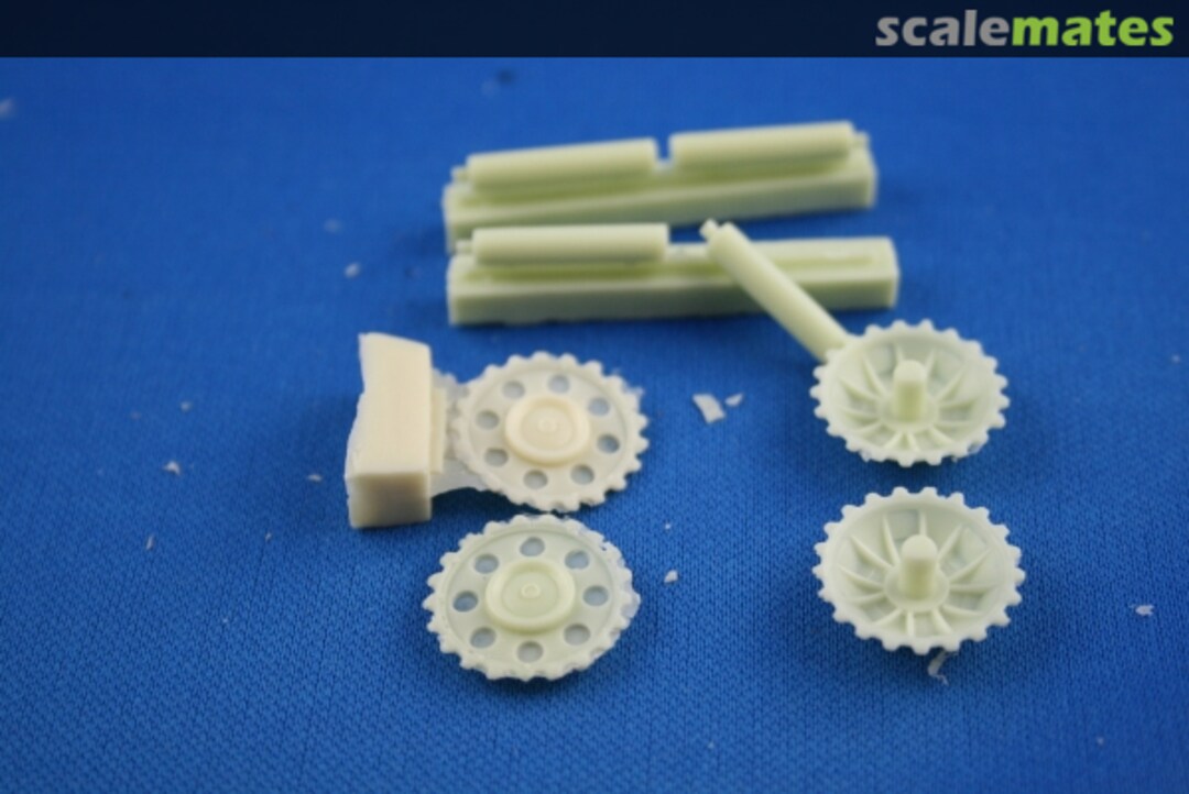 Boxart early drivewheels and filters for Panzer III NWC 006 Nordwind Boxart early drivewheels and filters for Panzer III NWC 006 Nordwind