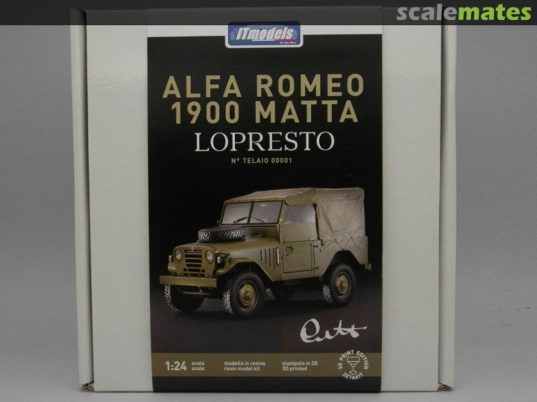 Boxart Alfa Romeo 1900 Matta Lopresto IT21002AR IT Models Boxart Alfa Romeo 1900 Matta Lopresto IT21002AR IT Models