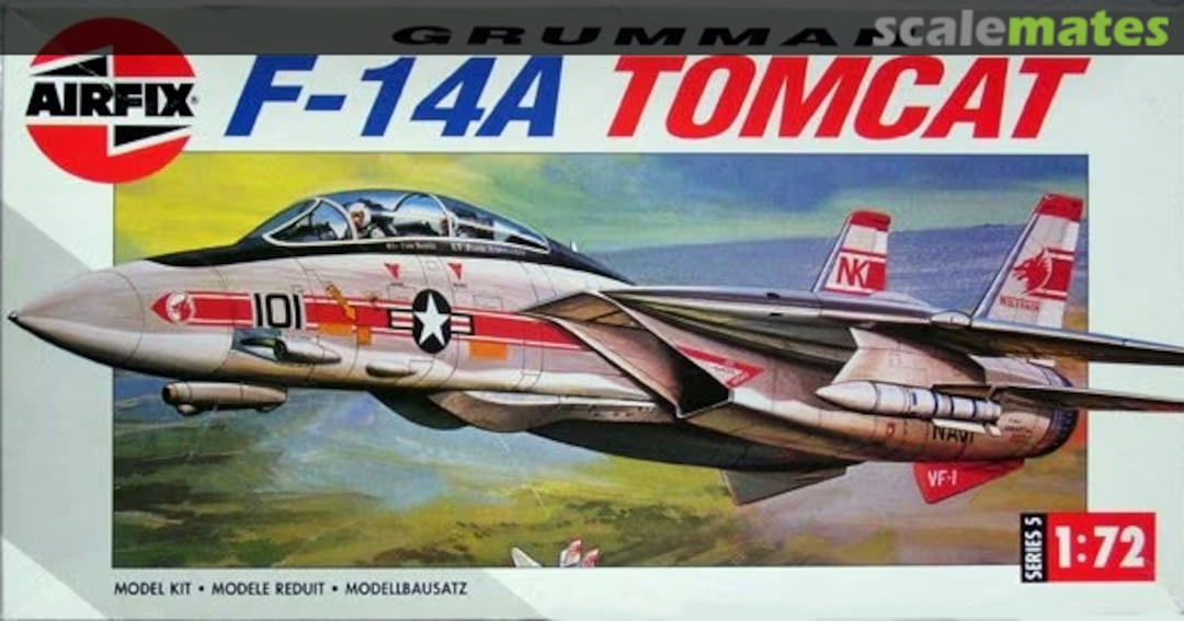 Boxart Grumman F-14A Tomcat 05013 Airfix