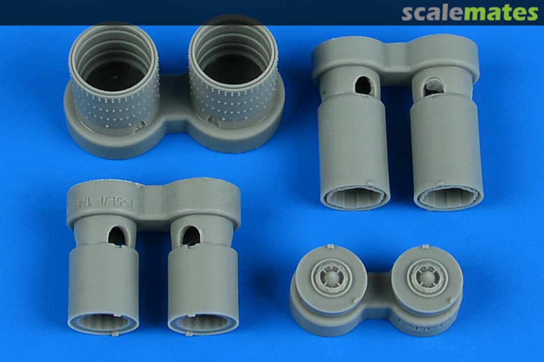 Boxart F-5E/F Tiger II Exhaust Nozzles 4909 Aires Boxart F-5E/F Tiger II Exhaust Nozzles 4909 Aires