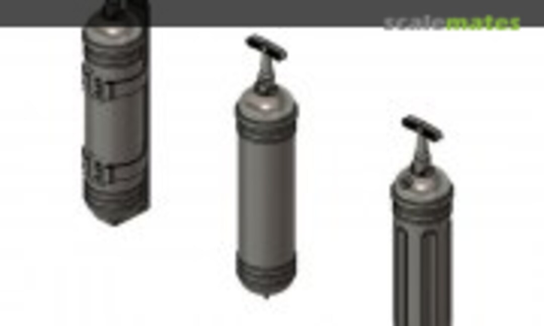 1:35 US fire extinguishers (PlusModel DP3066)