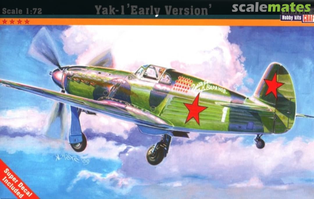 Boxart Yak-1 'Early Version' B-20 MisterCraft Boxart Yak-1 'Early Version' B-20 MisterCraft