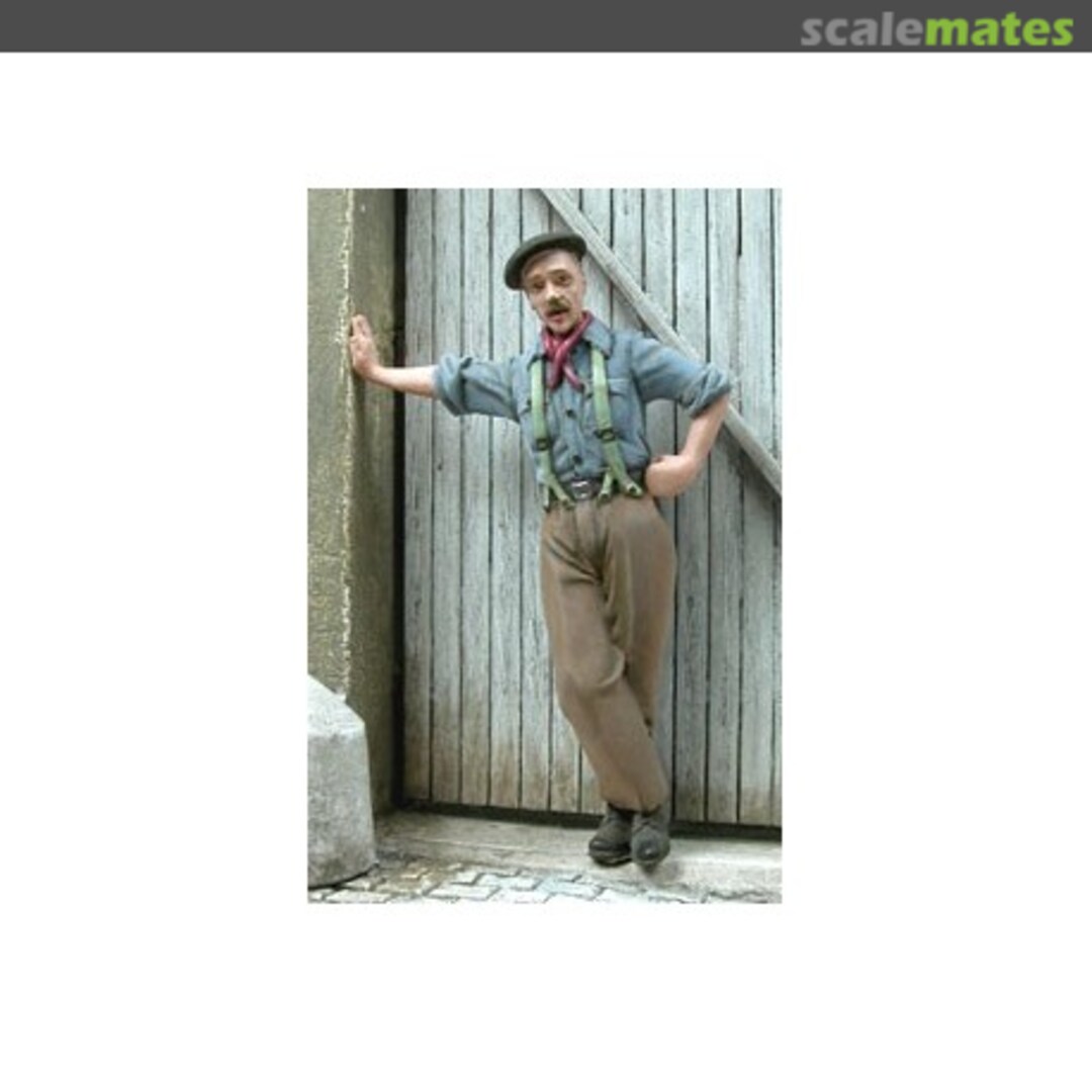 Boxart Man Leant Against a Wall or a Vehicle F211 MK35 Boxart Man Leant Against a Wall or a Vehicle F211 MK35