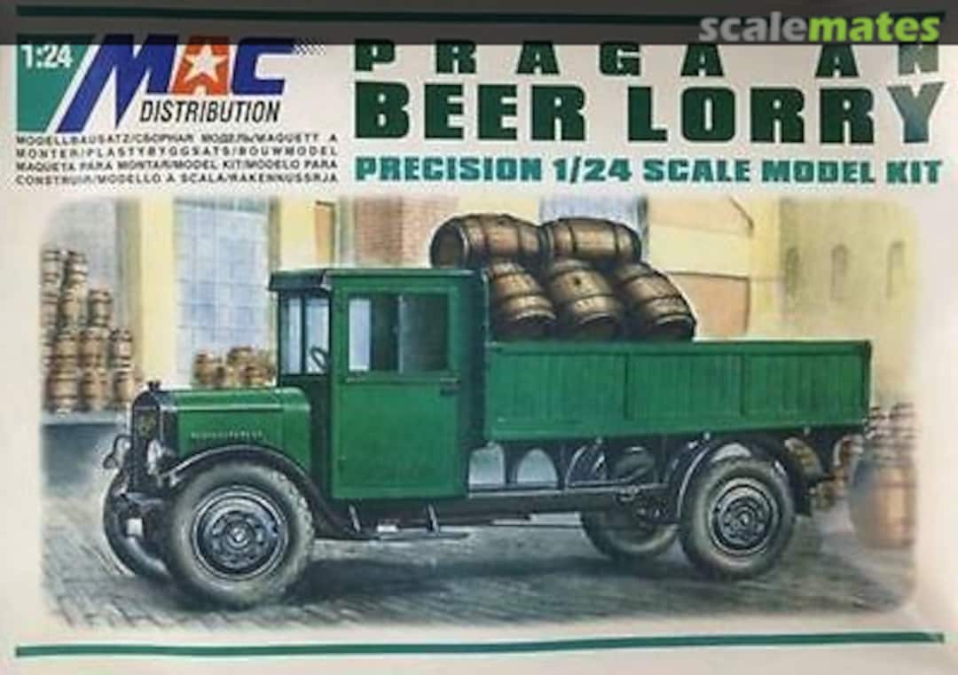 Boxart Praga AN beer lorry 24020 MAC Distribution Boxart Praga AN beer lorry 24020 MAC Distribution