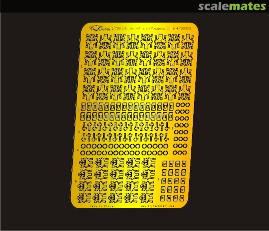 Boxart WWII IJN Anti-Aircraft Weapons II FH700068 FlyHawk Model Boxart WWII IJN Anti-Aircraft Weapons II FH700068 FlyHawk Model