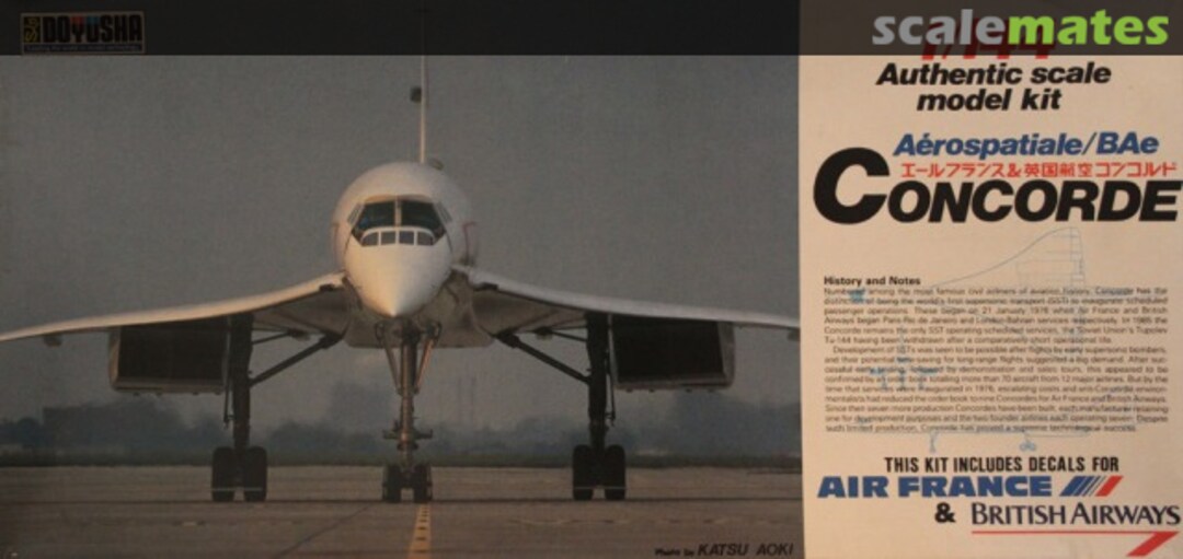 Boxart Aérospatiale/BAC Concorde 101, 102 144-CO-1500 Doyusha Boxart Aérospatiale/BAC Concorde 101, 102 144-CO-1500 Doyusha