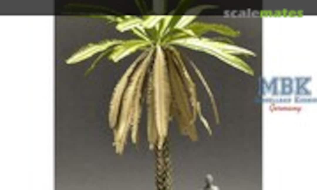 No Large Palm tree green/brown large leaves - 25cm (Reality in Scale PALM03) PALM03