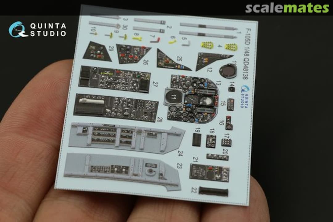 Contents F-105D Thunderchief QD48138 Quinta Studio Contents F-105D Thunderchief QD48138 Quinta Studio