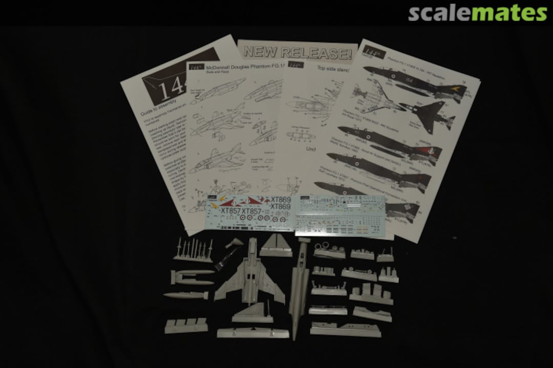 Boxart McDonnell Douglas Phantom FG.1 Navy (With separate flaps) 144030 144th.co.uk Boxart McDonnell Douglas Phantom FG.1 Navy (With separate flaps) 144030 144th.co.uk