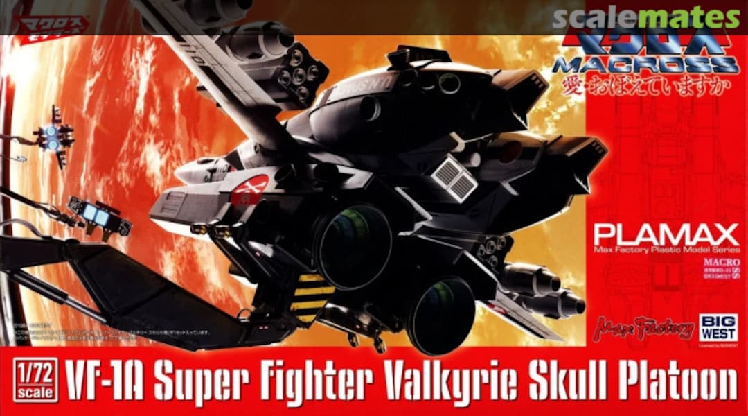 Boxart VF-1A Super Fighter Valkyrie Skull Platoon 014486 Max Factory Boxart VF-1A Super Fighter Valkyrie Skull Platoon 014486 Max Factory