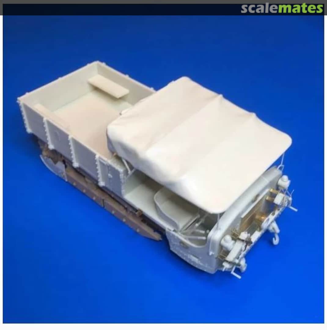 Boxart WWI Schneider Cd Artillery Tractor Conversion Set UM 487 U-Models Boxart WWI Schneider Cd Artillery Tractor Conversion Set UM 487 U-Models