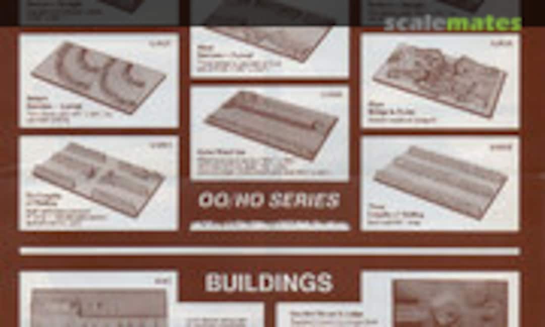 1:87 Canal Wharf set (Bellona Micro Mold Plastics U-RV8) U-RV8