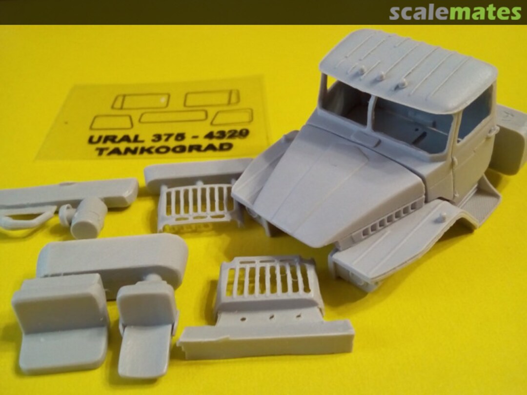 Boxart URAL-4320 Cab Tankograd Boxart URAL-4320 Cab Tankograd