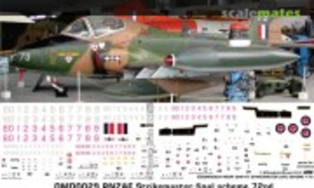 1:72 RNZAF Strikemaster late/final scheme (Oldmodels Decals OMD0029) OMD0029