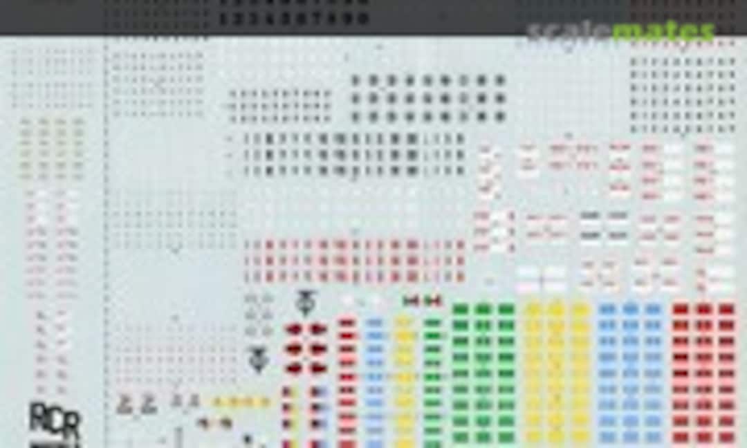 1:35 Italian Vehicle Markings Motorcycles, L6 tank (RCR Models COD.RED 01U) COD.RED 01U