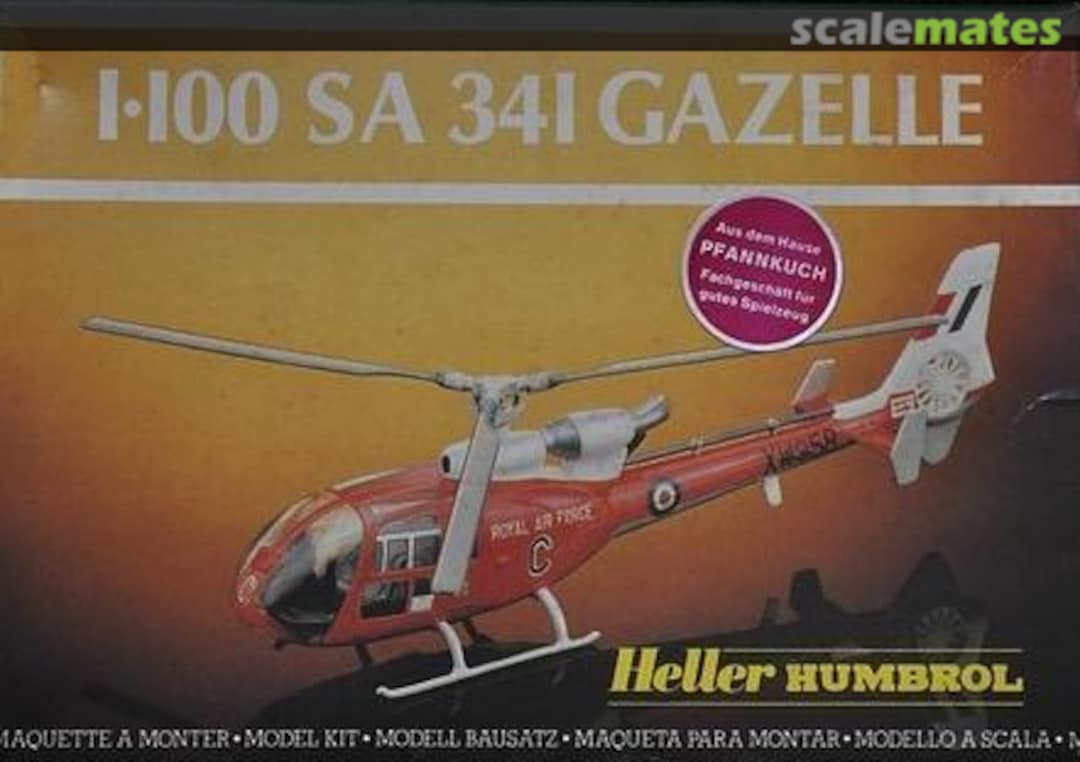 Boxart SA 341 Gazelle 80047 Heller Boxart SA 341 Gazelle 80047 Heller