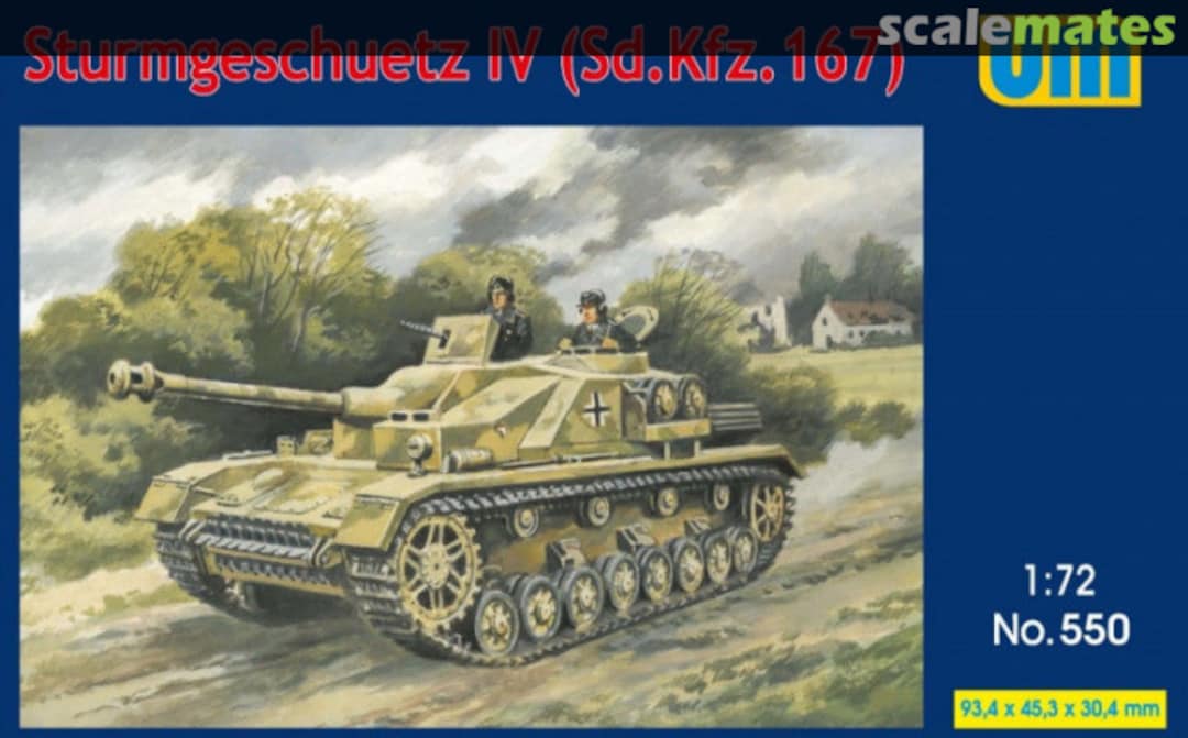 Boxart Sd.Kfz. 167 Sturmgeschütz IV 550 UM Boxart Sd.Kfz. 167 Sturmgeschütz IV 550 UM