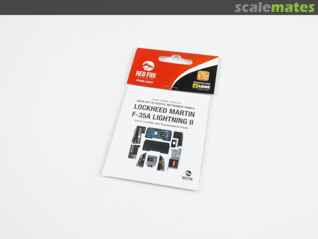 Boxart Lockheed Martin F-35A Lightning II RFSQS-32047 Red Fox Studio Boxart Lockheed Martin F-35A Lightning II RFSQS-32047 Red Fox Studio