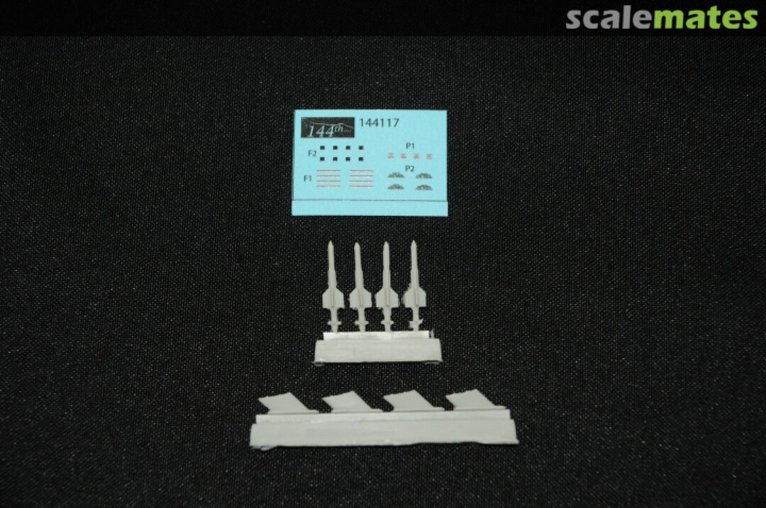Boxart Gloster Javelin FAW Mk.7 Firestreak Missile/Pylon Kit 144117 144th.co.uk Boxart Gloster Javelin FAW Mk.7 Firestreak Missile/Pylon Kit 144117 144th.co.uk