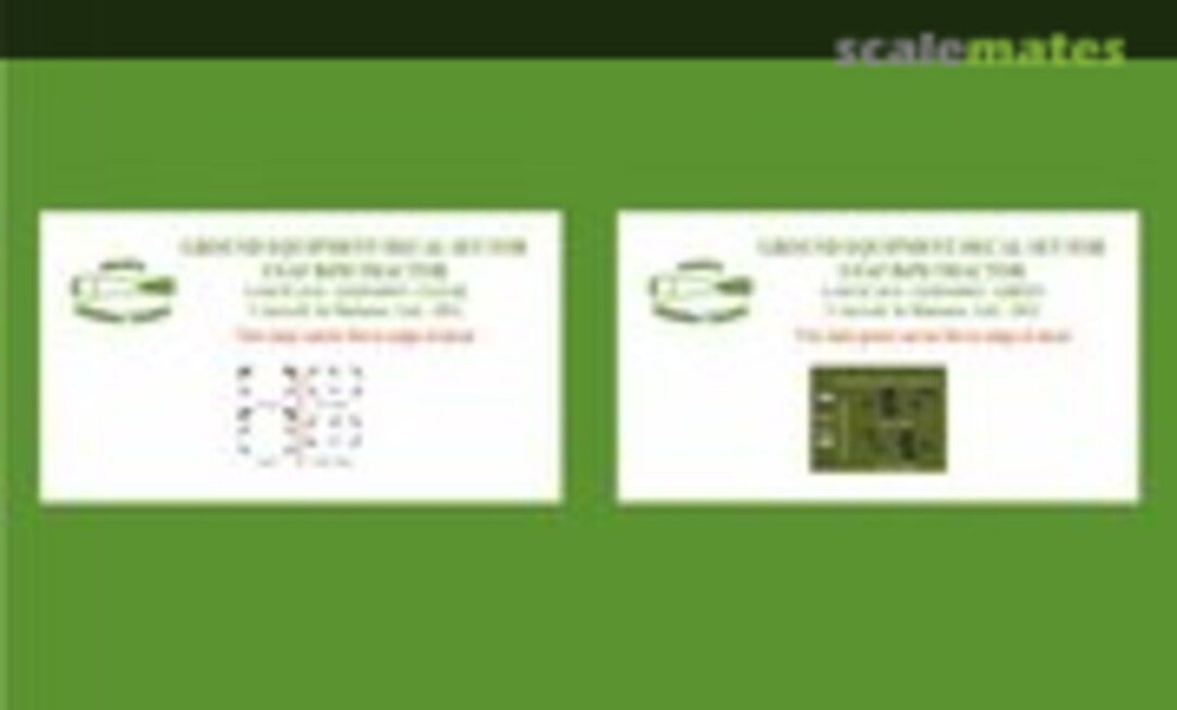 1:144 Decals for the USAF B450 Tractor (Aircraft In Miniature Ltd GED144015)