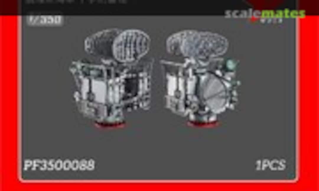 1:350 MR-360 COSS SWORD Radar (Wula Models PF3500088) PF3500088