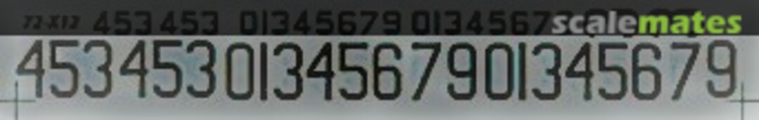 Contents Curtiss Hawk 75A - Numbers 72-X12 Vingtor Decals