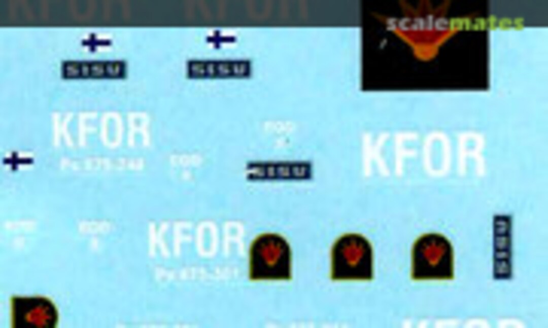 1:72 Finnish KFOR EOD "Pasi" (Combat Models COMDEC0035) COMDEC0035