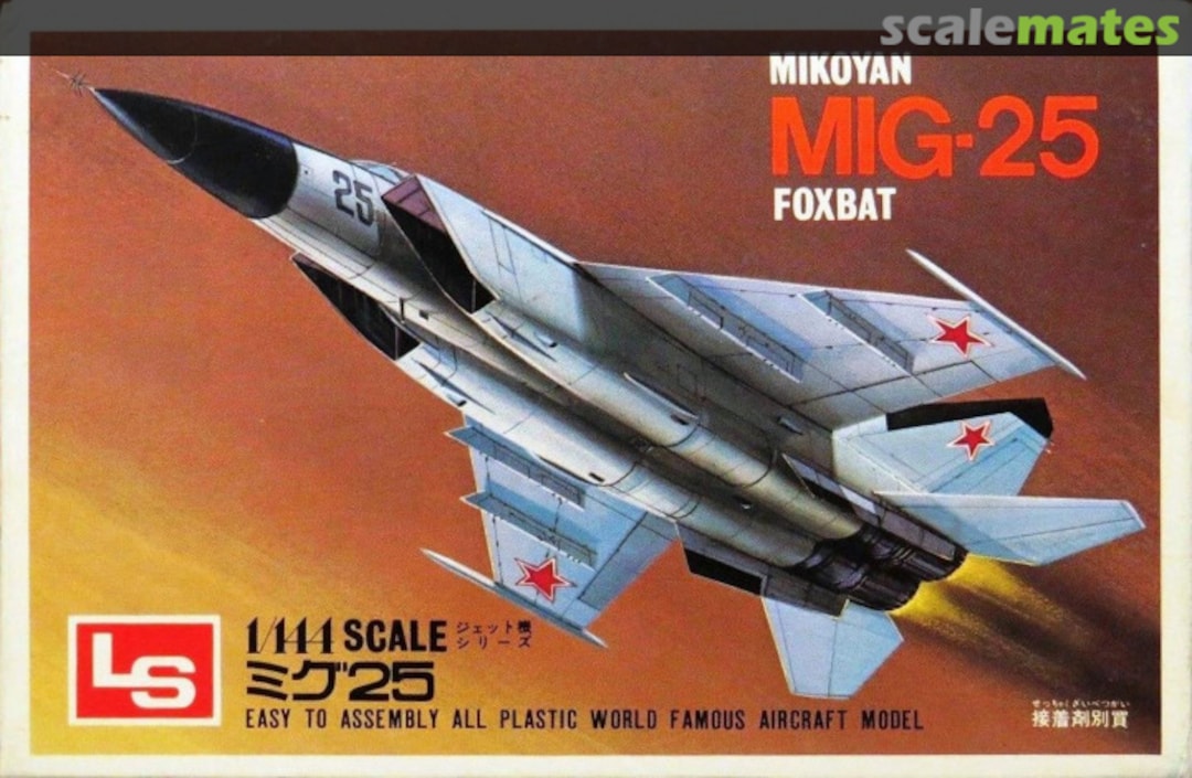 Boxart Mikoyan MiG-25 Foxbat A113:100 LS