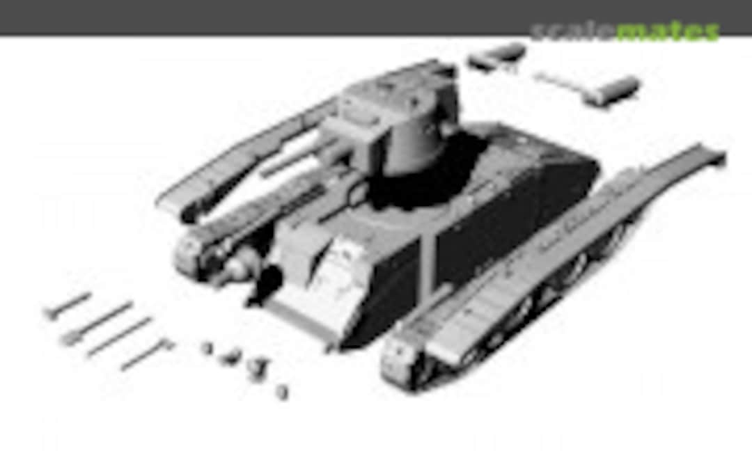 1:35 Polish Tank 10TP (KatModel 8015-36114) 8015-36114