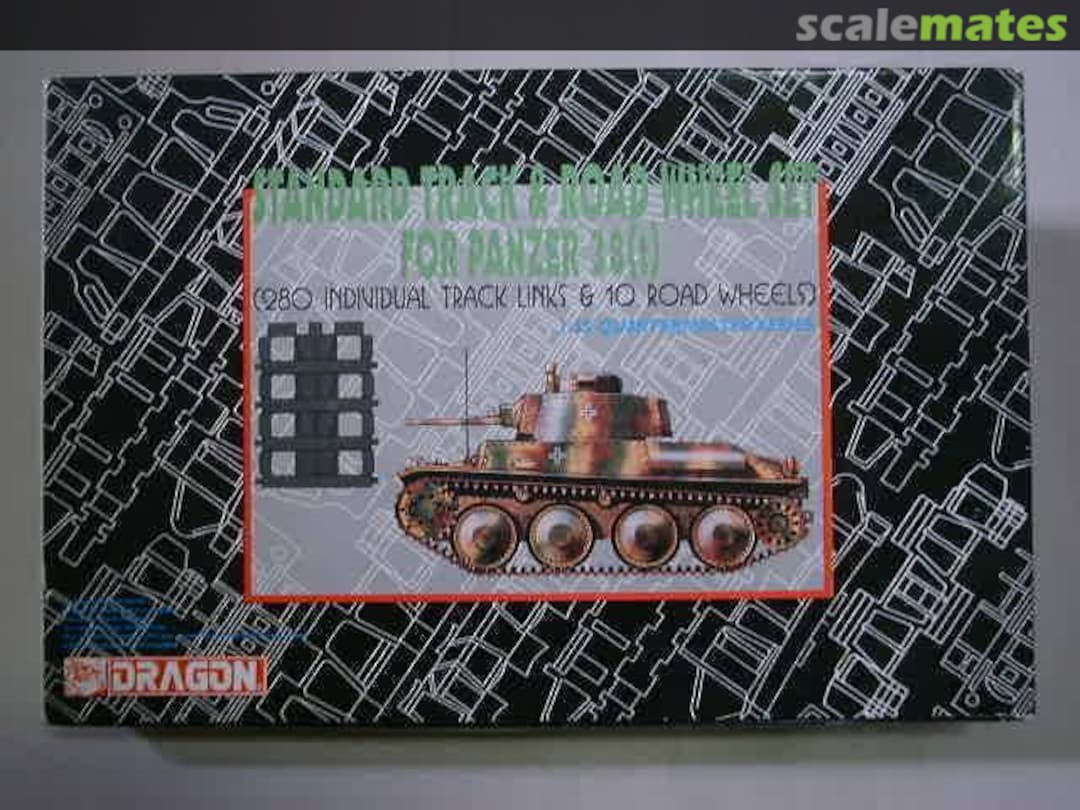 Boxart Standard Track & Road Wheels Set 3813 Dragon Boxart Standard Track & Road Wheels Set 3813 Dragon