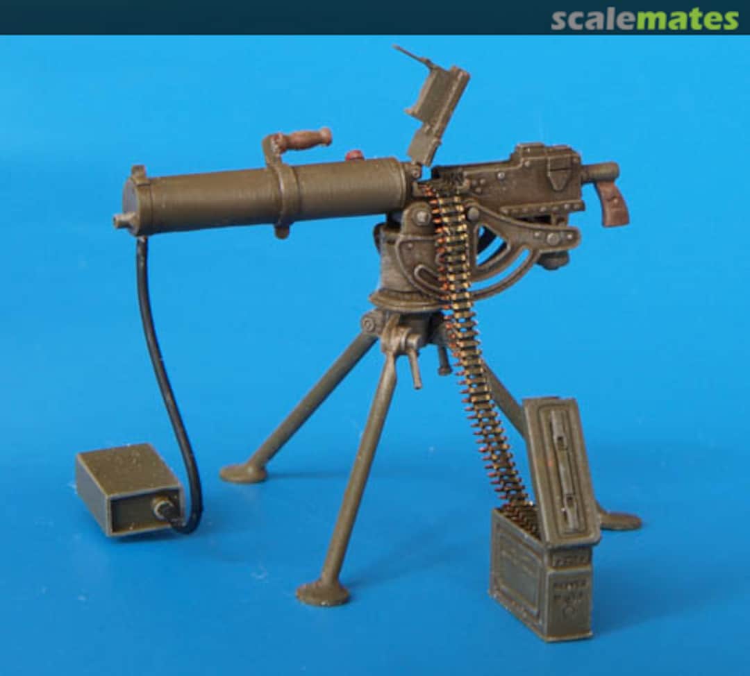 Boxart U.S. Machine gun cal .30 Water cooled 297 PlusModel Boxart U.S. Machine gun cal .30 Water cooled 297 PlusModel