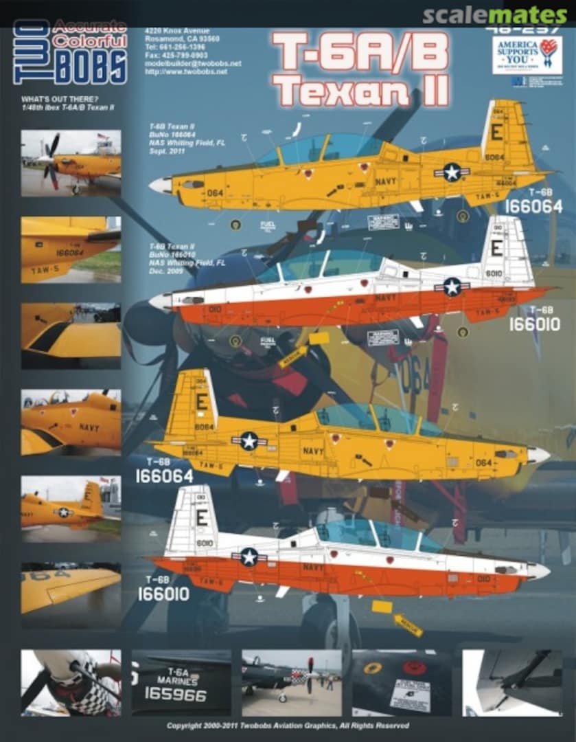 Boxart T-6A/B Texan II 48-237 TwoBobs Aviation Graphics