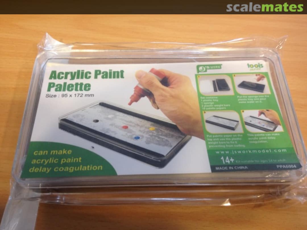 Boxart Acrylic Paint palette PPA6004 J's Work Boxart Acrylic Paint palette PPA6004 J's Work