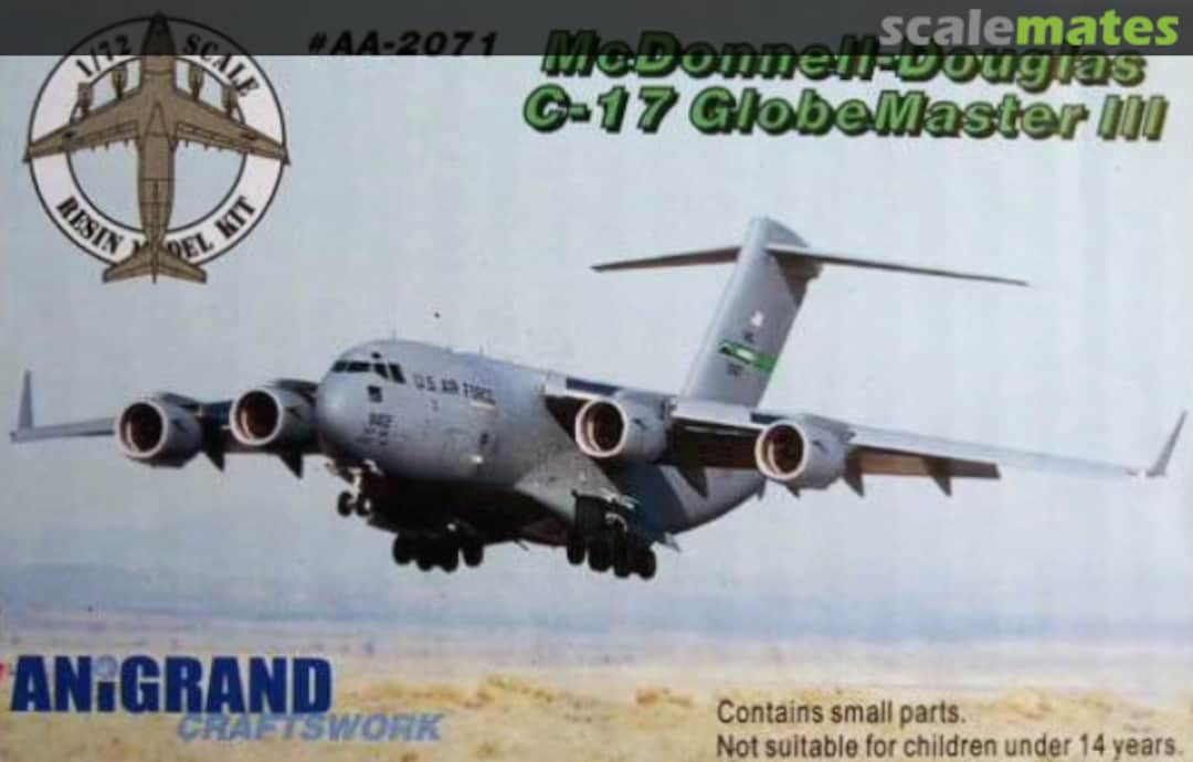 Boxart McDonnell Douglas C-17 Globemaster III AA-2071 Anigrand Craftswork