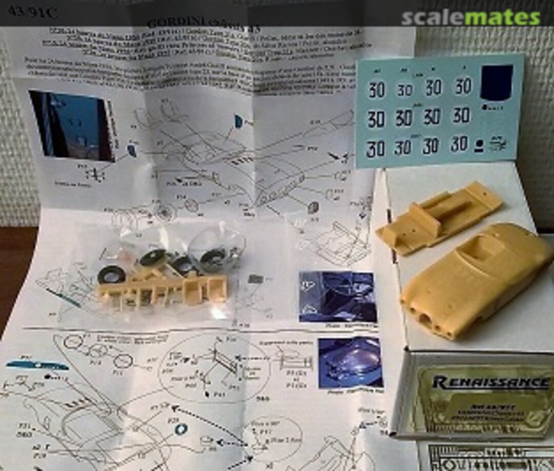 Boxart Gordini T15S #0043 43/91C Renaissance Boxart Gordini T15S #0043 43/91C Renaissance