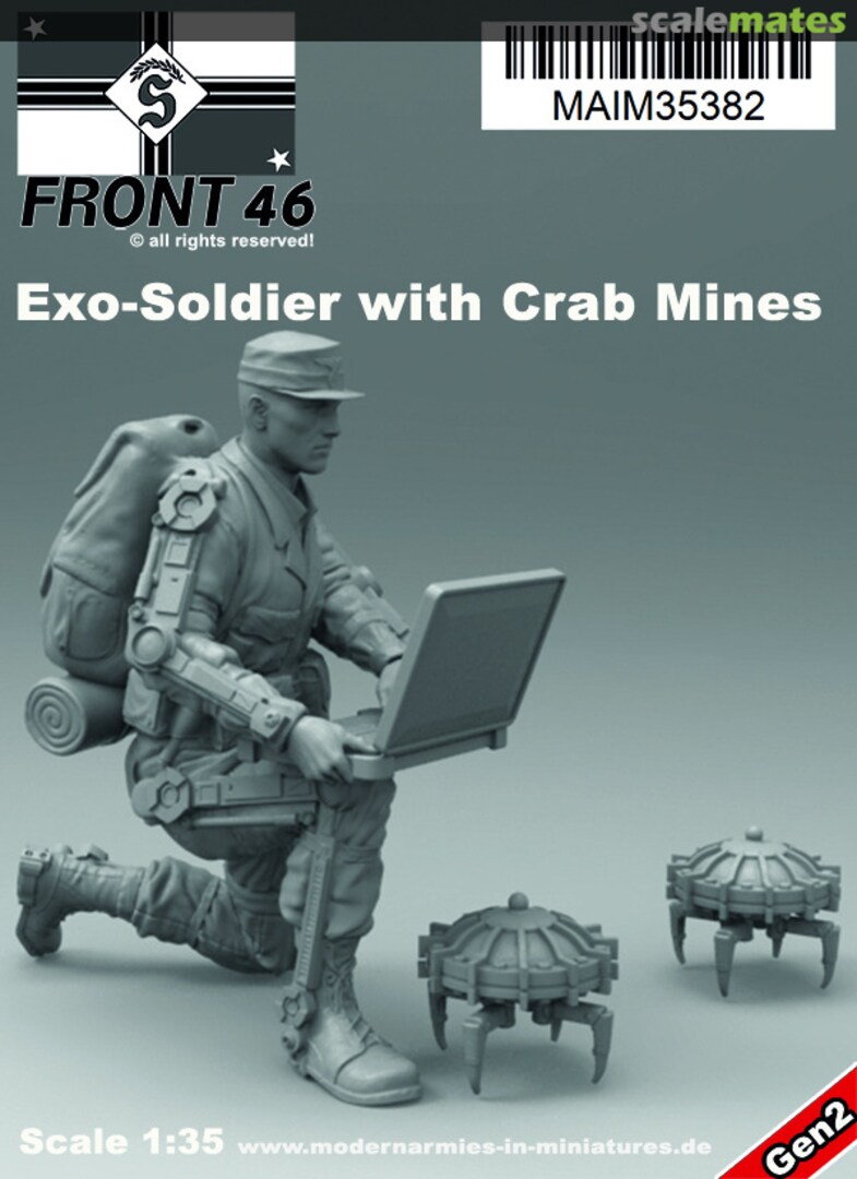 Boxart Schwabenland Exo-Soldier with Crab Mines -Front46- MAIM35382 MAiM Boxart Schwabenland Exo-Soldier with Crab Mines -Front46- MAIM35382 MAiM