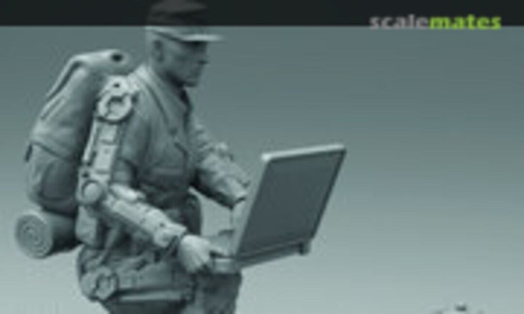 1:35 Schwabenland Exo-Soldier with Crab Mines -Front46- (MAiM MAIM35382) MAIM35382