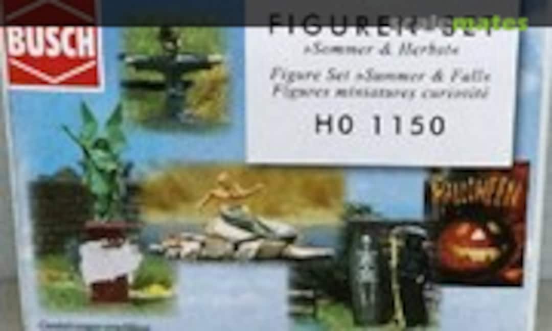 1:87 Figure Set Summer & Fall (Busch H0 1150) H0 1150