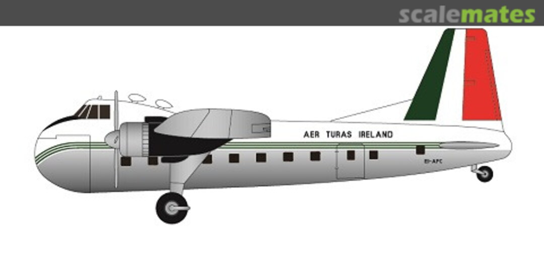 Boxart Bristol Freighter Mk.31 - Aer Turas Ireland EI-APC FRP4105 F-RSIN