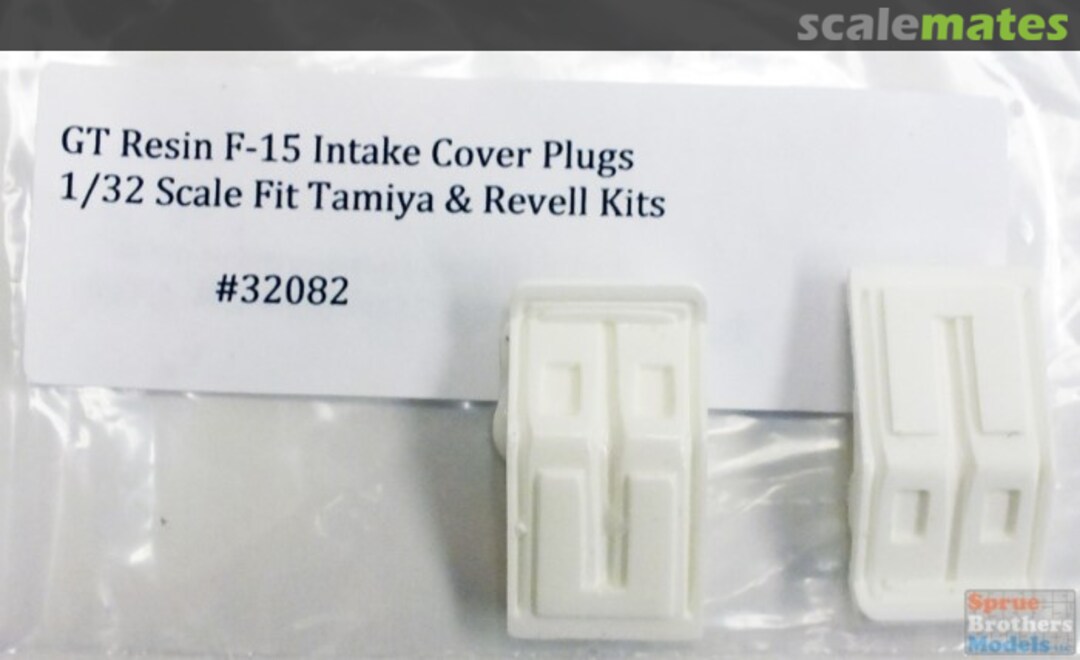 Boxart F-15 Eagle Intake Cover Plugs (TAM/REV kit) 32082 GT Resin Boxart F-15 Eagle Intake Cover Plugs (TAM/REV kit) 32082 GT Resin